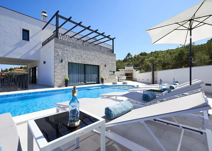 Luxury Cor Mare With Pool Villa Trogir
